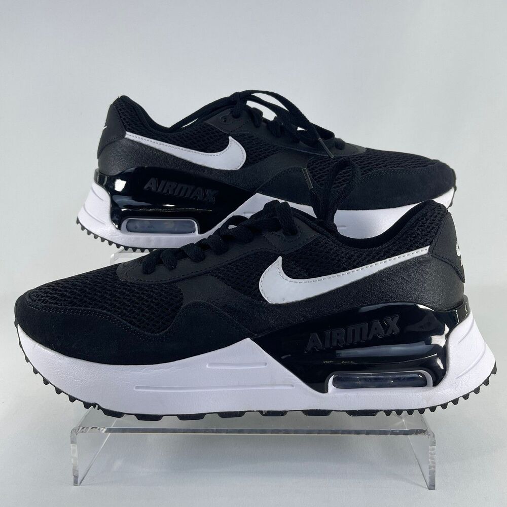 Nike Air Max SYSTM Black Wolf Grey - DM9537-001 - Men's 9.5 | NEW
